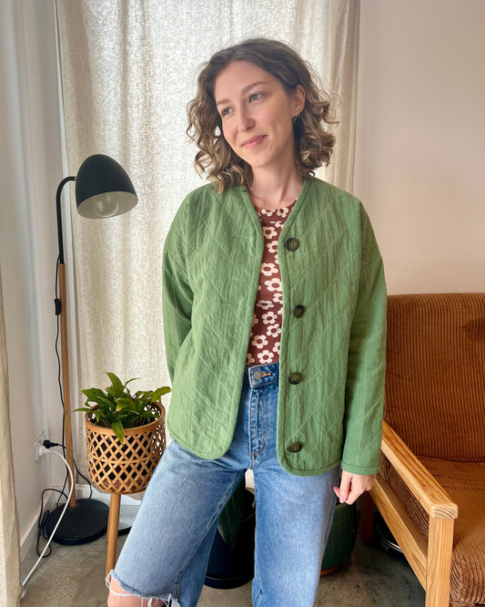 Elle Stitch Sage Jacket