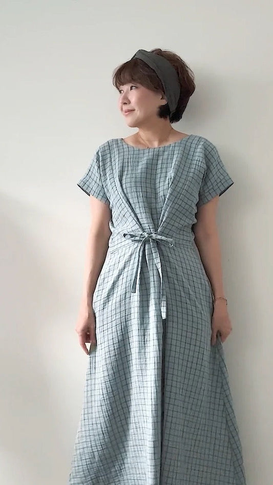 Sewing Therapy Tie Dress