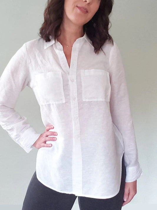 Pattern Scout Byrdie Button-up Blouse/Dress - Printed copy shop C CUP (+£7.00)