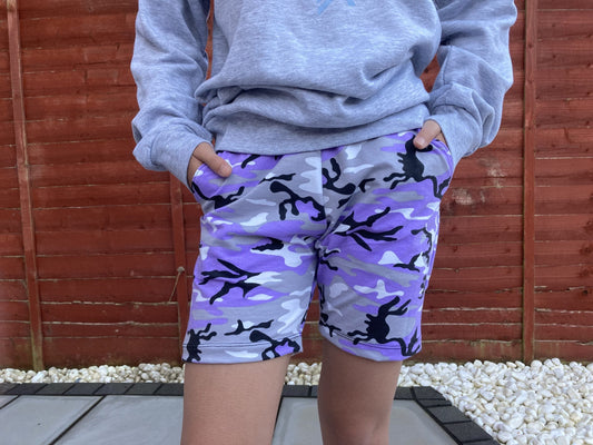 Waves & Wild Teen Girls' Shoreline Shorts - Printed copy shop (+£5.00)