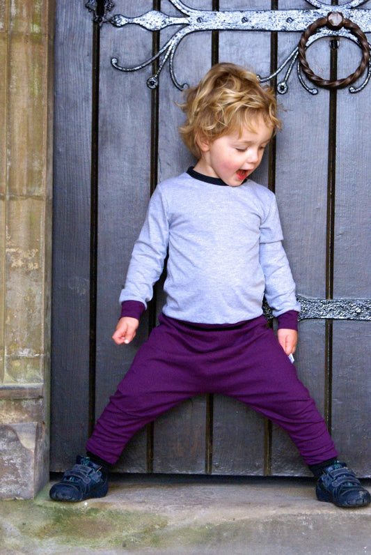 Waves & Wild Baby/Child Harem Pants - Printed copy shop (+£5.00)