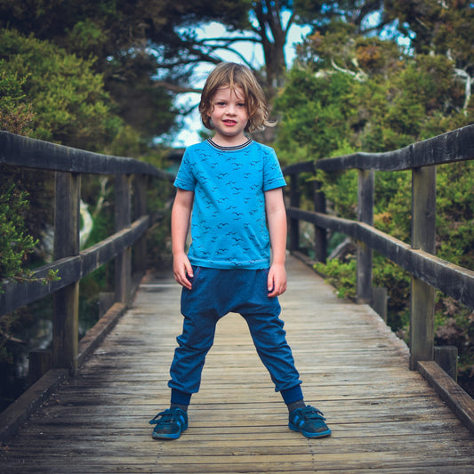 Waves & Wild Baby/Child High Kick Harem Joggers - Printed copy shop (+£5.00)