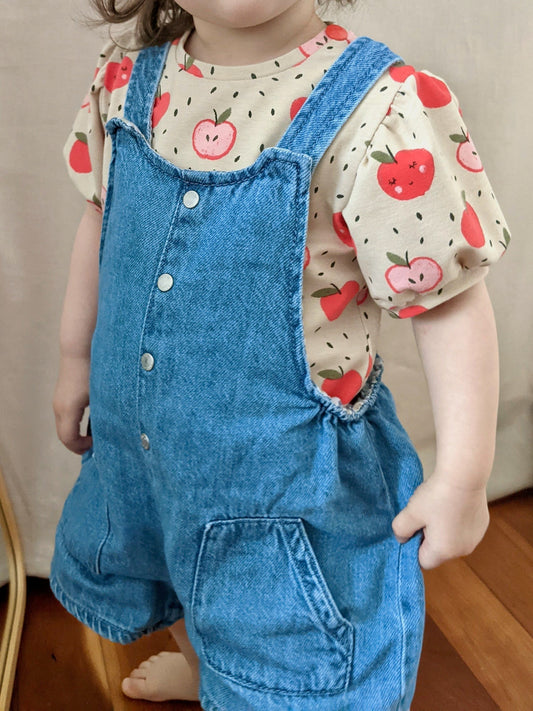 Camimade Nuage Mini Balloon Sleeve Shirt - Printed copy shop (+£5.00)