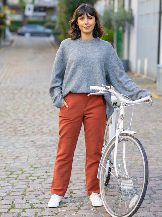The Avid Seamstress City Trousers - Printed copy shop (+£7.00)