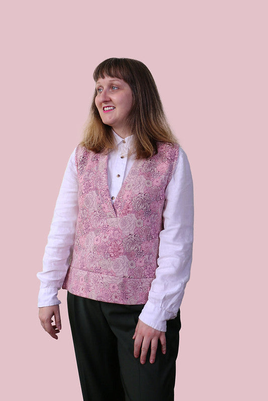 Charlotte Emma Patterns Clove Vest
