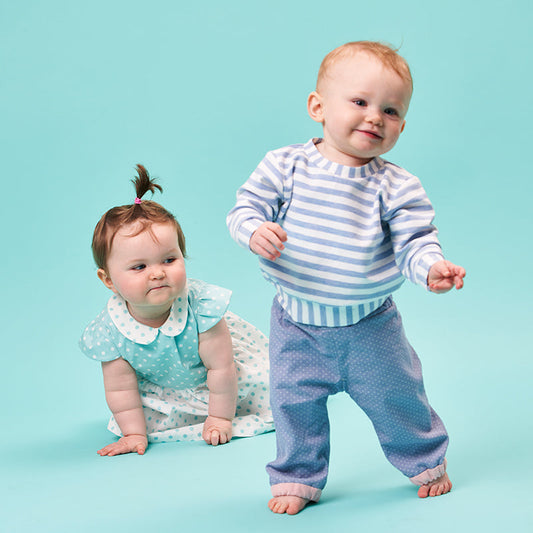 Poppy & Jazz Babies' Clover Reversible Trousers - Printed copy shop (+£5.00)