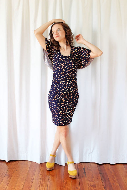 Amy Nicole Colleen Cape Dress and Top - Printed copy shop SIZES 16 - 32 (+£5.00)