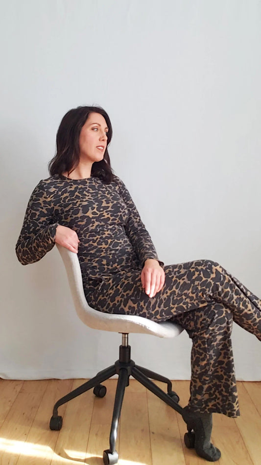 Pattern Scout Comfi Tee and Pants Lounge Set - Printed copy shop D CUP (+£7.00)