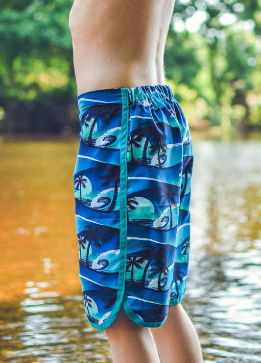 Waves & Wild Baby/Child Hang Ten Boardies - Printed copy shop (+£7.00)