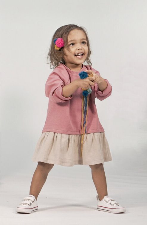 Pattern Paper Scissors Stevie Sweat Dress - Printed copy shop (+£7.00)