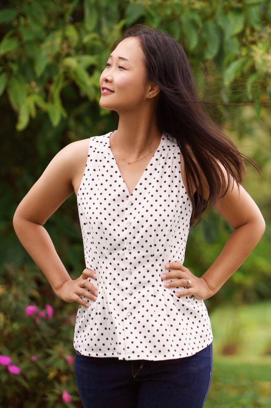 Itch to Stitch Dana Point Top - Printed copy shop (+£7.00)