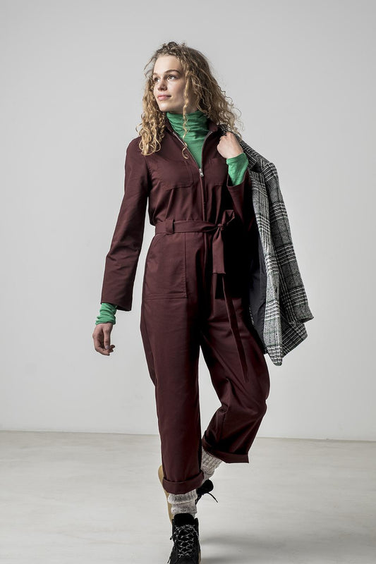 Fibre Mood Leah Jumpsuit - Printed copy shop (+£7.00)