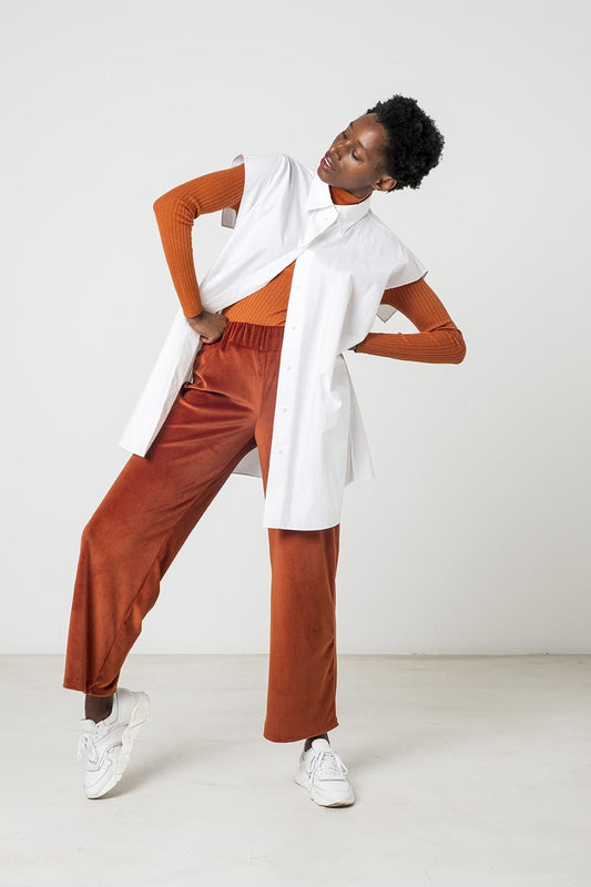 Fibre Mood Benita Trousers - Printed copy shop (+£7.00)