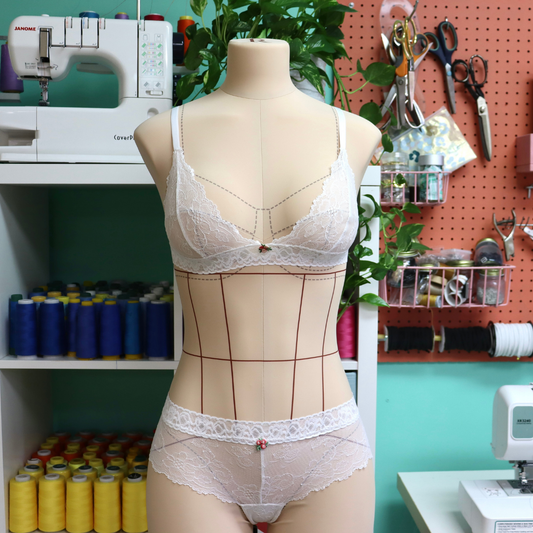 Sirena Patterns Daisy Bralette and Panty - Printed copy shop (+£5.00)