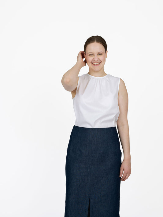 The Assembly Line Drop-Waist Dress