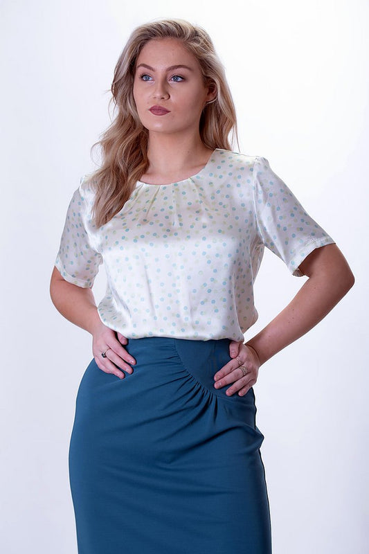 The Pattern Cutters Eclipse Shell Blouse - Printed copy shop (+£7.00)