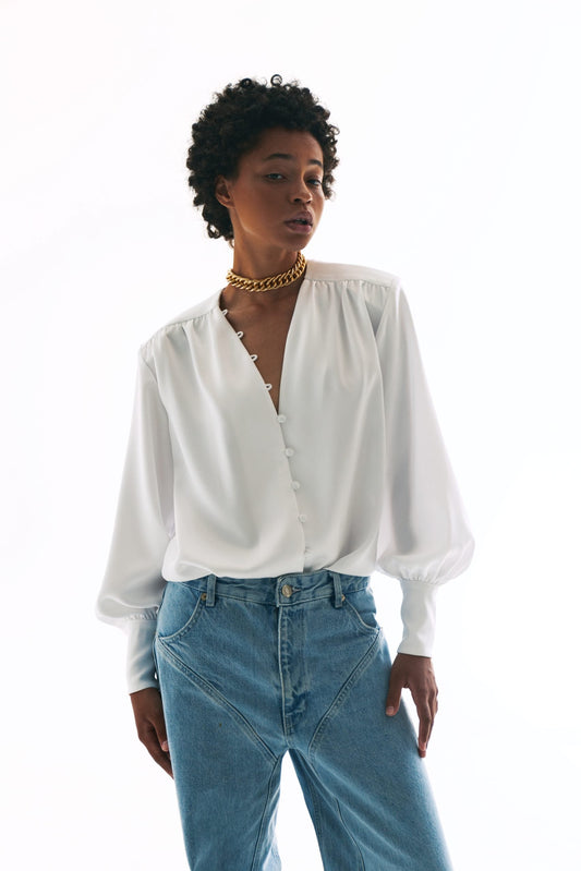 Vikisews Edwige Blouse Height 1 - Printed copy shop (+£7.00)