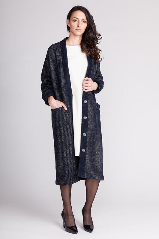 Named Esme Maxi Cardigan - Printed copy shop (+£7.00)