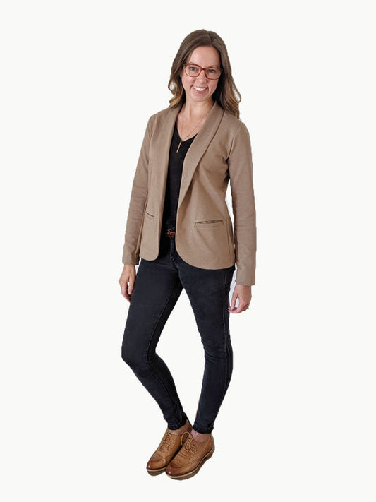 Hey June Handmade Evans Blazer - Printed copy shop (+£7.00)