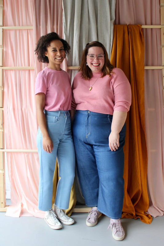 The New Craft House Everyday Jeans - Printed copy shop SIZES 20 - 34 (+£7.00)