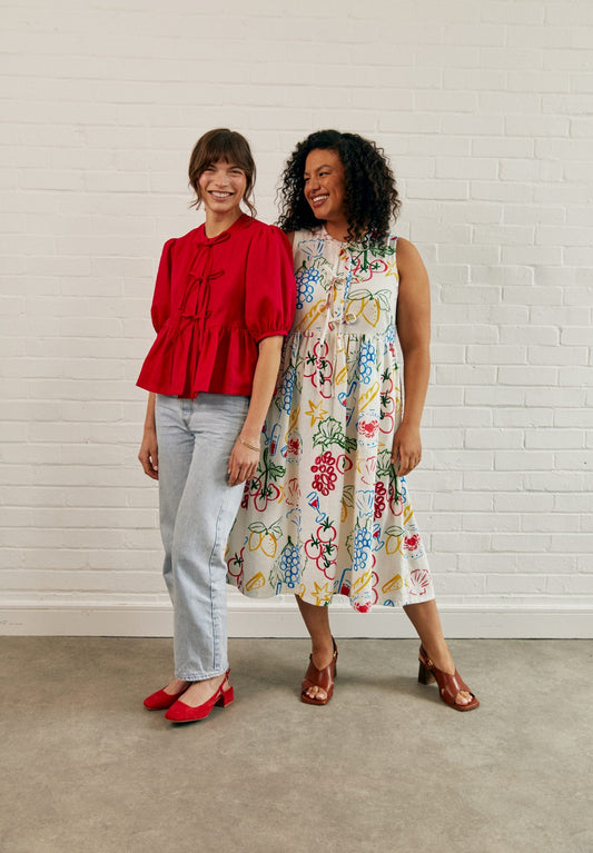 Fabric Godmother Fleur Dress and Blouse - copy shop