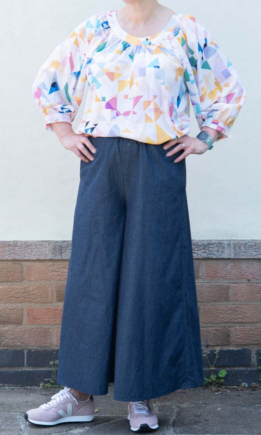 Bobbins and Buttons Fern Culottes - Printed copy shop (+£7.00)