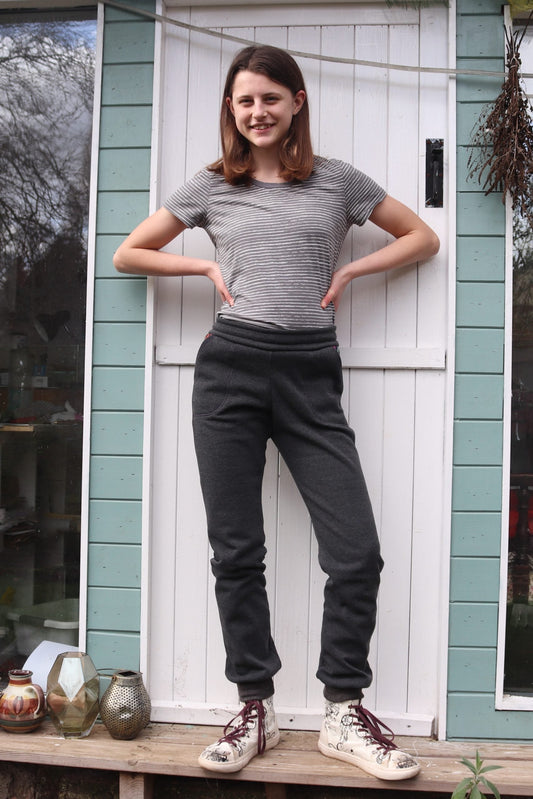 Waves & Wild Teen Girls' Field Trip Joggers - Printed copy shop (+£7.00)
