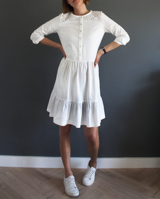 French Navy Fleetwood Dress - Printed copy shop (+£7.00)