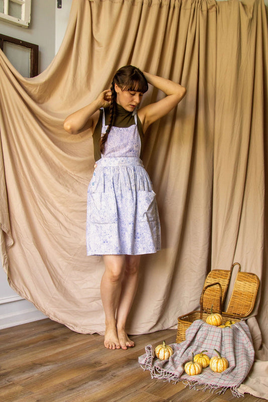 Untitled Thoughts Fleur Pinafore - Printed copy shop SIZES A1 - H1 (+£5.00)