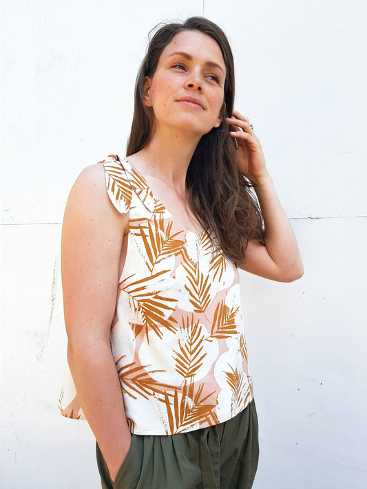 Vanessa Hansen Frankie Tankie - Printed copy shop A CUP / SIZES 6-14 (+£5.00)