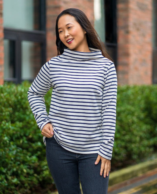 Itch to Stitch Gothenburg Top - Printed copy shop SIZES 16 - 40/D CUP (+£7.00)