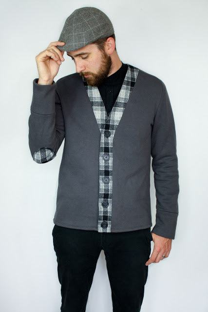 Jennifer Lauren Handmade Auden Cardigan - Printed copy shop (+£7.00)