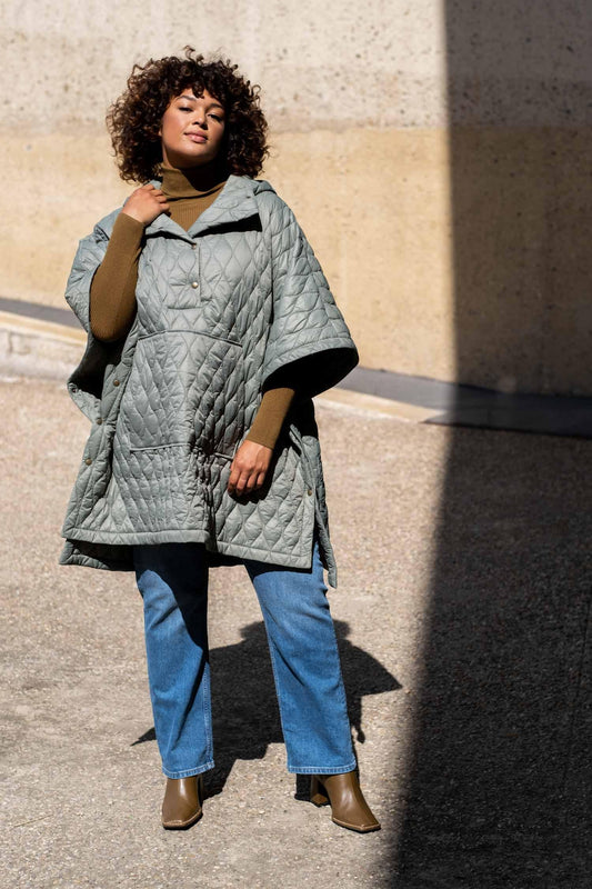 Fibre Mood Harlem Cape - Printed copy shop (+£7.00)