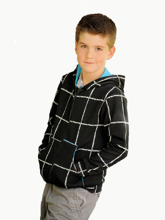 Hey June Handmade Child/Teen Hatteras Hoodie - Printed copy shop (+£7.00)