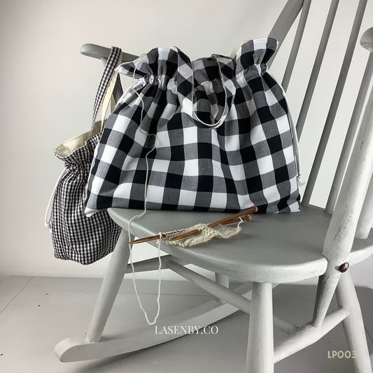 Lasenby Hebe Project Bag - Printed copy shop (+£5.00)