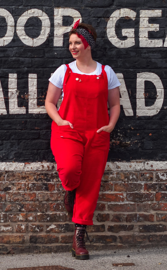 Waves & Wild Heyday Dungarees - Printed copy shop (+£7.00)