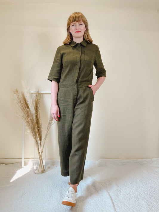 Homer + Howells Lennox Boilersuit and Shirt - Printed copy shop (+£7.00)