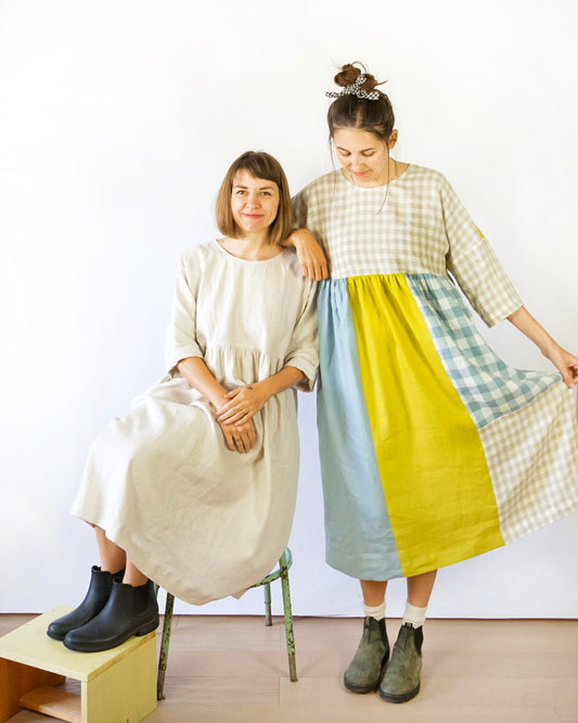 Matchy Matchy Horizon Day Dress - Printed copy shop (+£10.00)