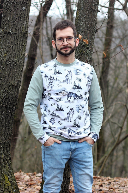 Waves & Wild Men's Hot Coffee Sweatshirt - Printed copy shop (+£7.00)