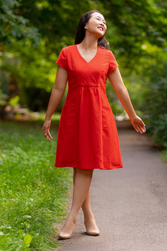 Itch to Stitch Celeste Dress - Printed copy shop SIZES 00-20/DD CUP (+£7.00)