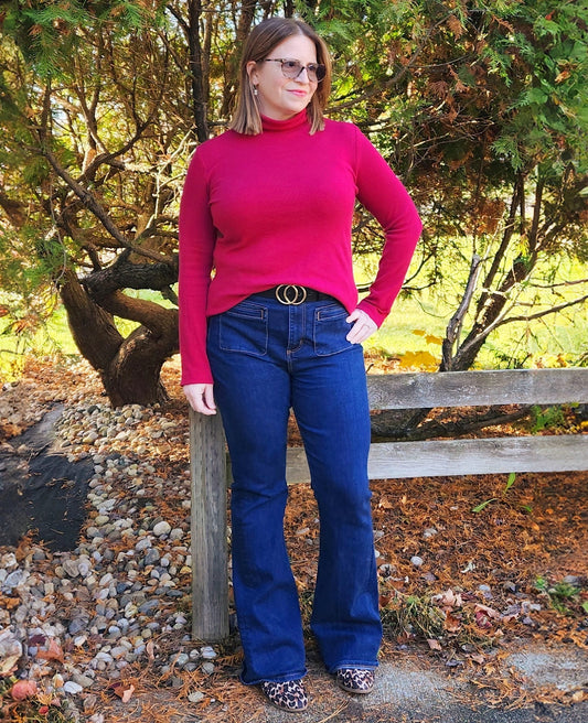 Itch to Stitch Hepburn Turtleneck - Printed copy shop SIZES 00 - 20 (+£5.00)
