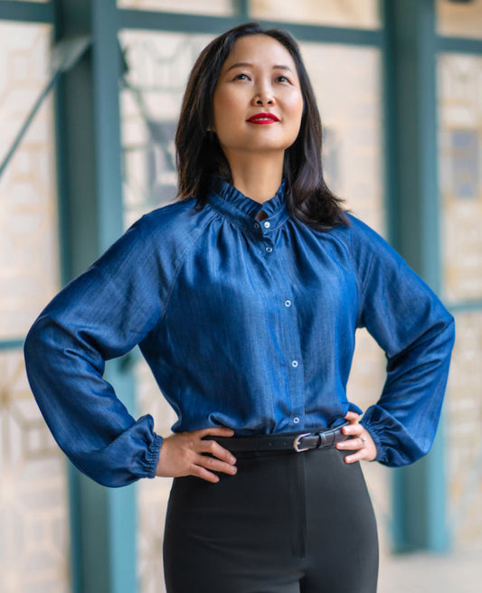 Itch to Stitch Majorelle Shirt and Dress - Printed copy shop SIZES 16-40 / REGULAR BUST (+£7.00)