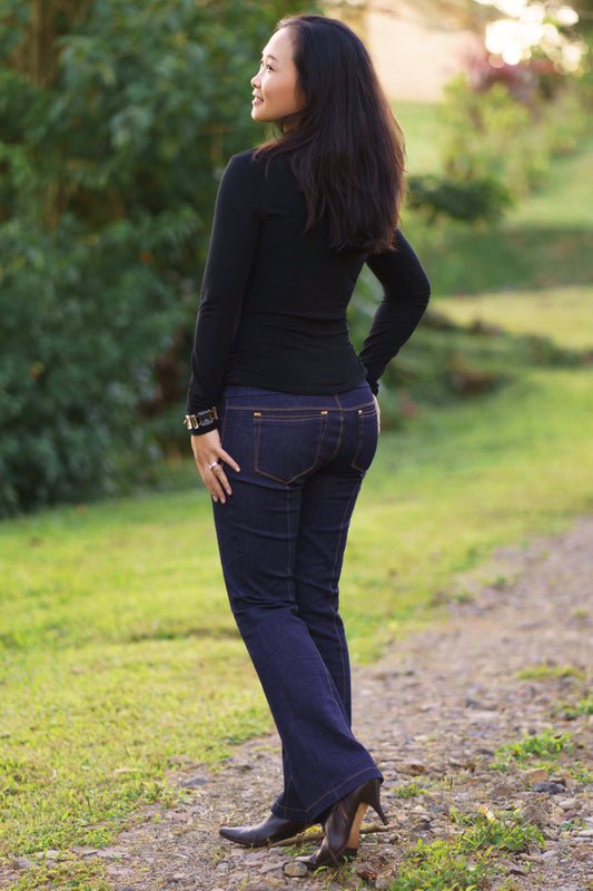 Itch to Stitch Mountain View Pull-on Jeans - Printed copy shop SIZES 00 - 20 (+£7.00)