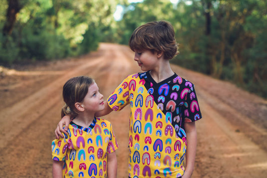 Waves & Wild Baby/Child Jacky V T-shirt - Printed copy shop (+£5.00)