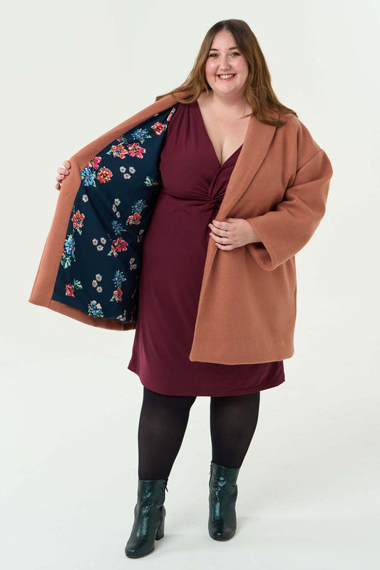 Sew Over It Jessie Coatigan Add-on Lining - Printed copy shop SIZES 18 - 30 (+£7.00)