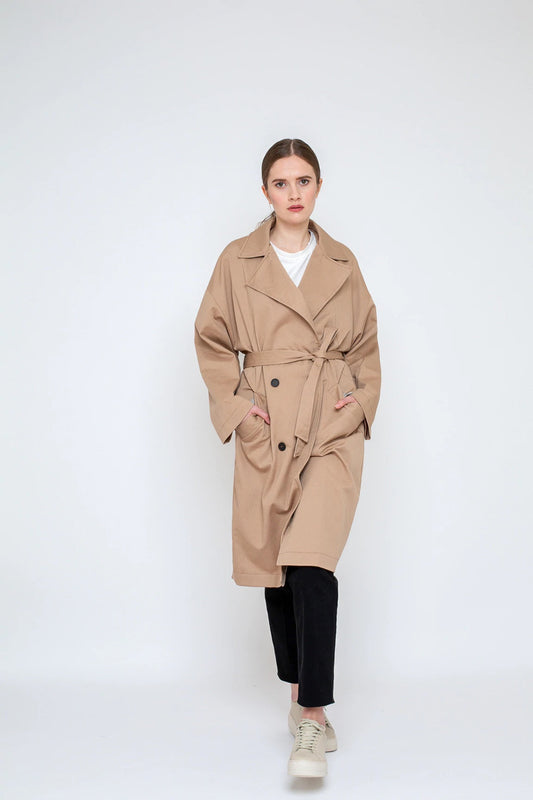 Bara Studio Kara Trench Coat - Printed copy shop (+£7.00)