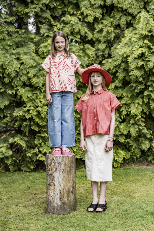 Fibre Mood Children's Kira Blouse - Printed copy shop (+£5.00)