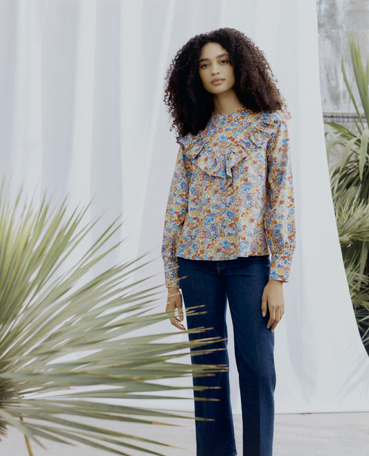 Liberty Sewing Patterns Rosanna Ruffle Top