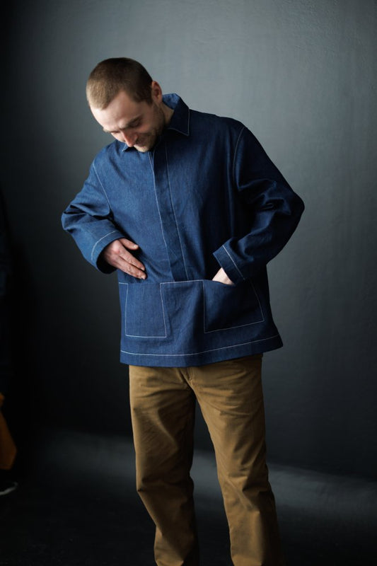Merchant & Mills Unisex Ludlow Top - Printed copy shop (+£7.00)