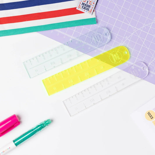 Little Rosy Cheeks Label Placement Ruler